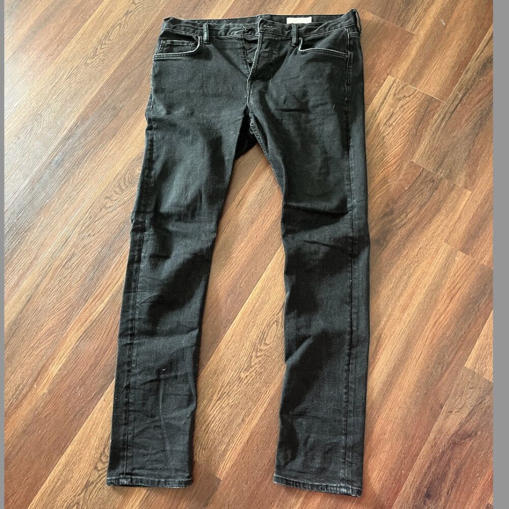 Men's All Saints Black Skinny Jeans